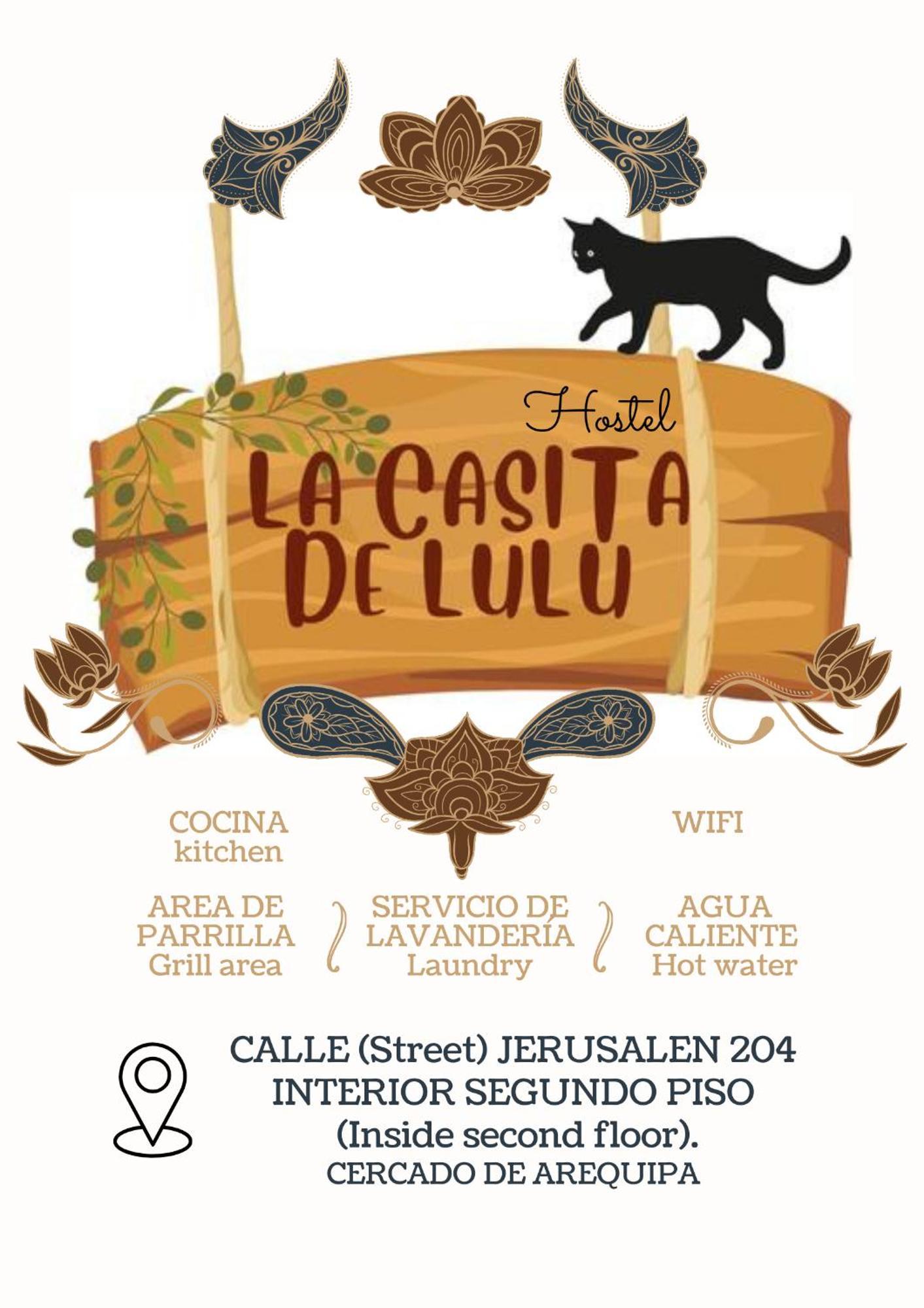 La Casita De Lulu Hotell Arequipa Exteriör bild